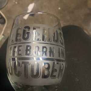 Custom made beer mugs and wine glasses ….. I have a ton of glasses...